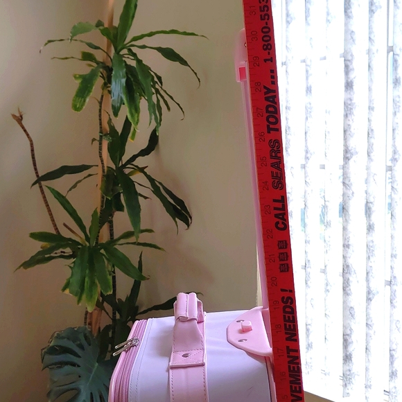 Girl's Precious Moments Carry-on suitcase with wheels. - Picture 3 of 8